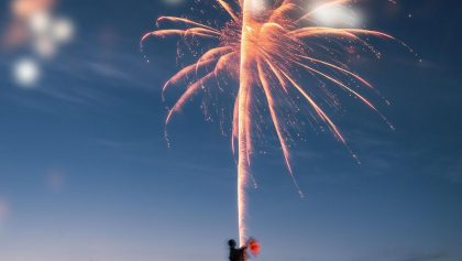 The Mystery Of The Woman With The Red Lantern- A Nighttime Scene